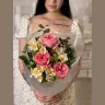 Подписка на цветы на месяц размер S